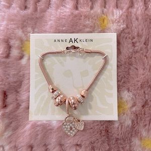 Anne Klein charm bracelet 💕